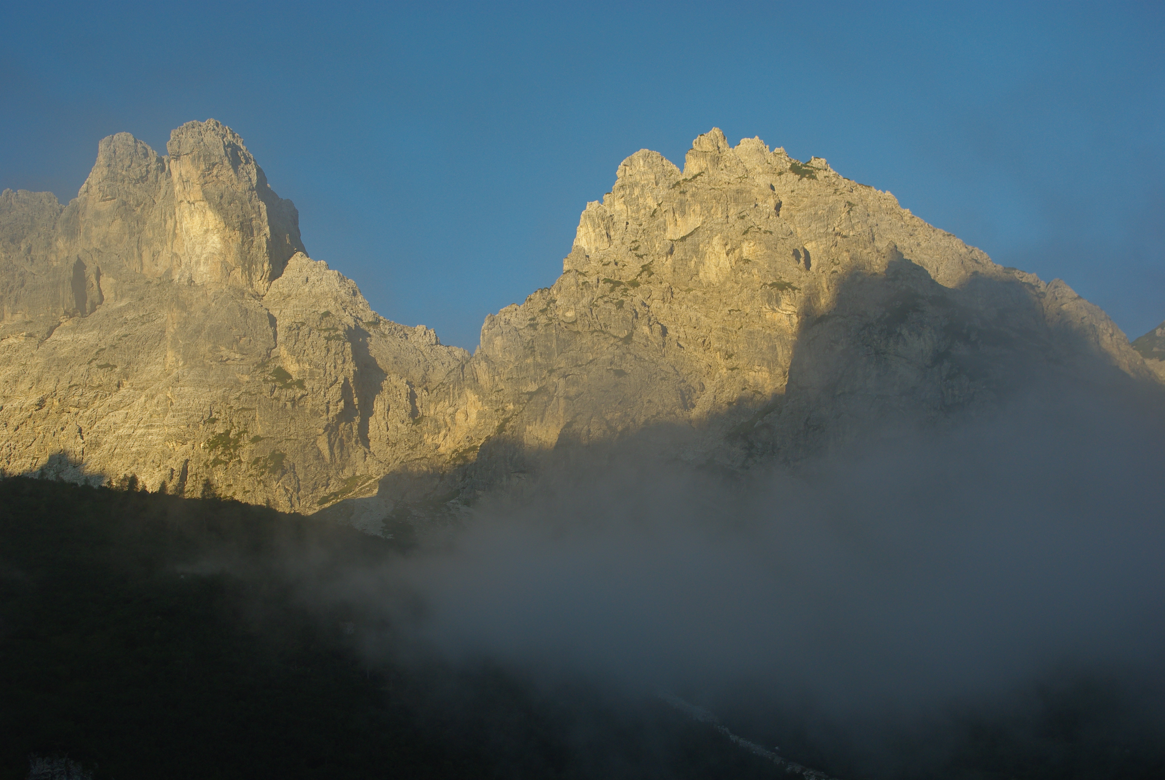 Panorama dal rifugio